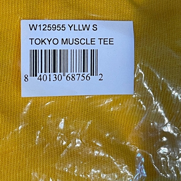 Cotton Citizen Tokyo Muscle Tee - Yellow - NWT - Picture 3 of 4
